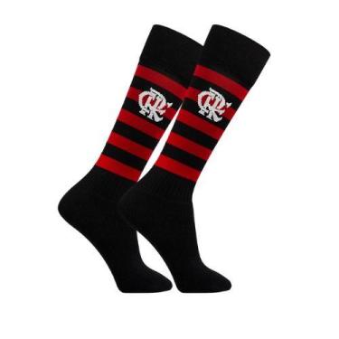 Imagem de Meião Futebol Salão Campo Flamengo Infantil Juvenil Mengão - Rikam, 34