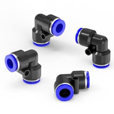 Imagem de Acessórios Air Line Etermutable, 30 pacotes Elbow 3/8OD Push Connect