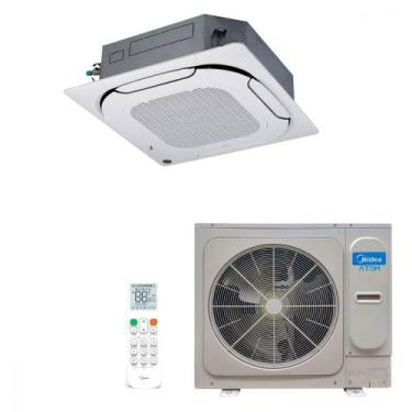 Imagem de Ar Condicionado Split Cassete Inverter Midea Atom 48000 BTUs Quente Fr
