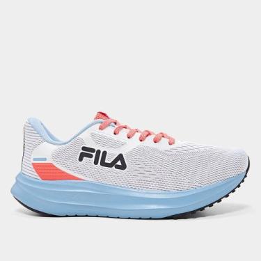 Imagem de Tênis Fila Fastness Feminino, Branco, Azul, 35
