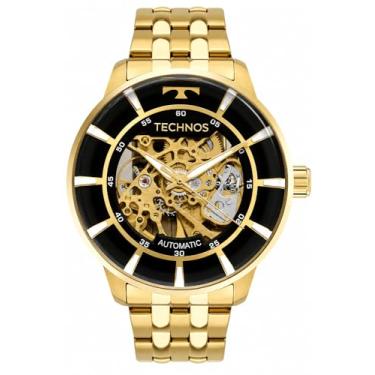 Imagem de Relógio TECHNOS masculino Automático dourado G3265AA/1P