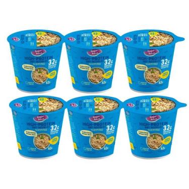 Imagem de Kit Macarrão Instantâneo De Konjac 32g Proteína Cup Dry-Noodles Sabor 