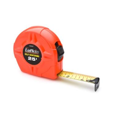 Imagem de Lufkin L625CME 1 polegada/25 mm x 26 p s/8 m Hi-Viz Orange Power Return Tape Medidor, L625SCTMP, L625SCTMP, Laranja, Orange