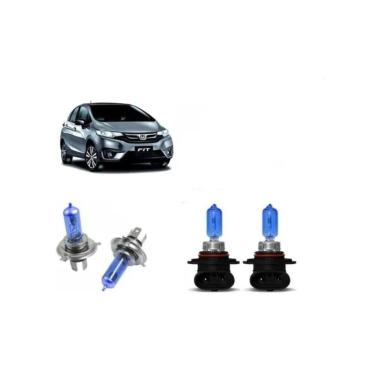 Imagem de Fit 2014 Até 2018 Kit Lampadas Super Branca + Led Honda