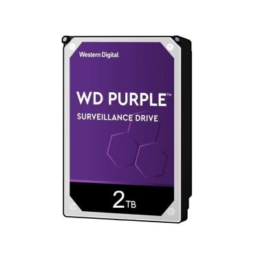 Imagem de Disco Rígido WD Purple HD 2TB para CFTV WD20PURZ Intelbras