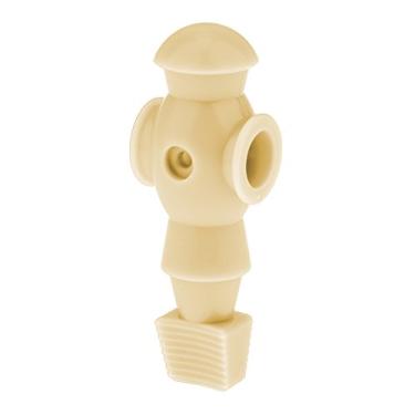 Imagem de Simhoa Jogador de futebol de mesa 6 cores peosball man de 1,5 cm - bege