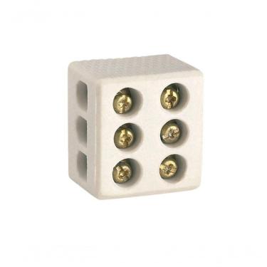 Imagem de Conector Porcelana L&c Ate 10mm 3 Polos 1422-a C/50pcs
