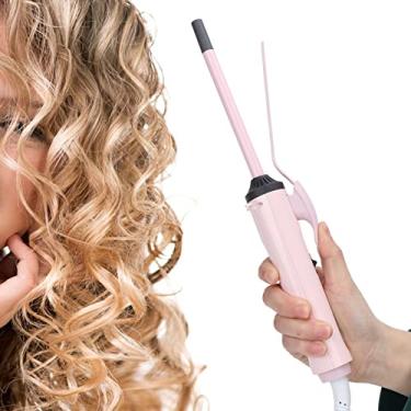 Imagem de Varinha de ondulação profissional, pinça de ondulação pequena e fina de 9 mm para cabelos curtos e longos, modelador de cachos de cerâmica para cabelos longos e curtos, #3