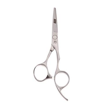 Imagem de ShearsDirect Tesoura de lâmina reta profissional forjada à mão, 12,7 cm, 56,7 g