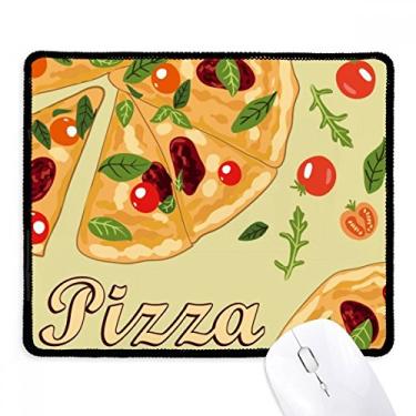 Imagem de Pizza Italy Tapete de borracha para jogos com borda costurada