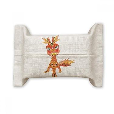 Imagem de China França Torre Eiffel Leão Capa de Papel Papel Papel Lenço Saco de Algodão