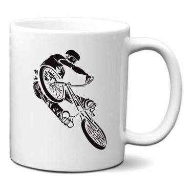Imagem de Caneca Bike Manobras Radicais Ciclismo Presente Criativo