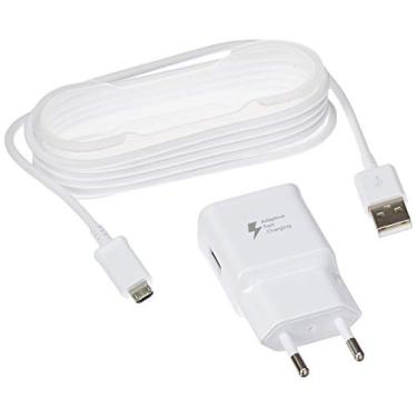 Imagem de Carregador de Parede Ultra Rapido USB, Samsung, EP-TA20BWBUGBR, Branco