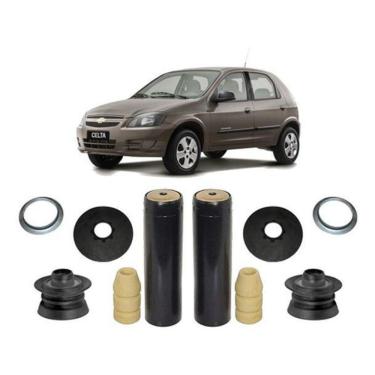 Imagem de 2 Coxim Batente Coifa Amortecedor Traseiro Celta 2008 A 2014