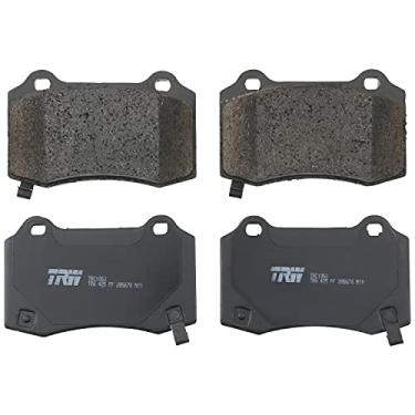 Imagem de TRW Pro TRC1053 Conjunto de pastilhas de freio a disco para Chevrolet Camaro 2010-2015, traseira e outras aplicações