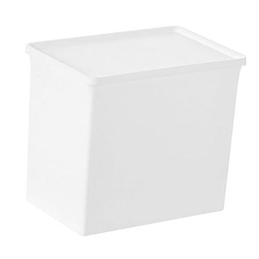 Imagem de Generic Recipiente de sabão em pó, suporte para folhas de secador de roupa com tampa, dispensador de sabão multifuncional para organização de ambientes, estilo C