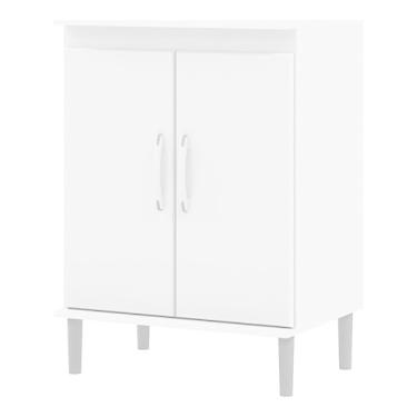 Imagem de Gabinete Balcão Cozinha Multiuso 2 Portas Para Forno Micro-ondas