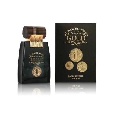 Imagem de New Brand Prestige Gold Perfume Masculino Eau De Toilette - New-Brand