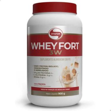 Imagem de Whey Protein Fort 3W 900G Vitafor