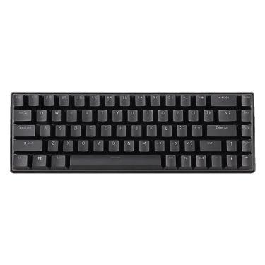 Imagem de Teclado para Jogos Com Led Azul, 68 Teclas, Com Fio, Usb, Mecânico, Laptop, 10 Modos Retroiluminados Rgb, 60 68 Teclas, Experiência de Jogo Definitiva (Preto)