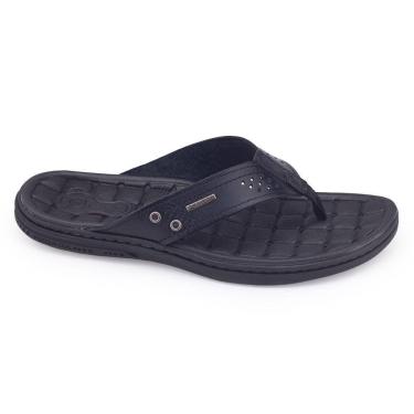 Imagem de Chinelo M Pegada 131221 Couro Anilina Amortech bolha de ar