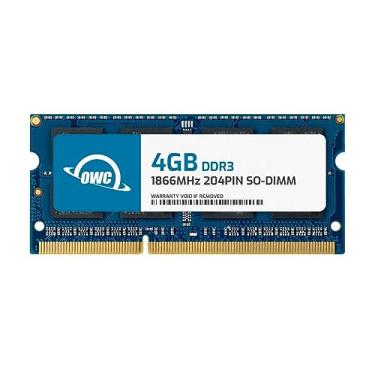 Imagem de OWC 4GB DDR3L 1866 PC3L-14900 CL13 1Rx8 204-pin 1.35V Laptop SODIMM módulo de memória RAM compatível com Synology NAS DS218+ DS418play DS620slim DS718+ DS918+