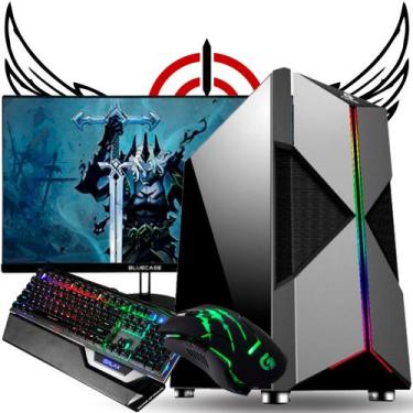 Imagem de Computador Desktop Gamer Barato Completo Cpu i5 turbo 3,20Ghz 8gb ram 