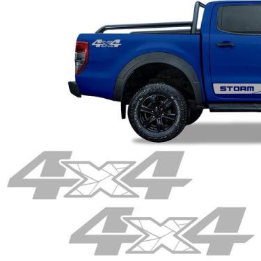 Imagem de Par Adesivos 4x4 Ranger Storm 2020 Emblema Modelo Original - SPORTINOX
