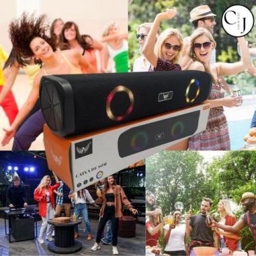 Imagem de Caixa de som Soundbar grandona para o dia a dia, Tv, notebook, Pc, Gam