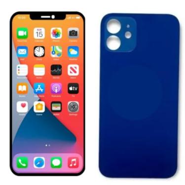 Imagem de Tela Touch Screnn Lcd Para Iphone 12 Tampa Traseira Azul