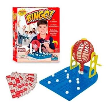 Imagem de Jogo Bingo Plástico SBL022 Diversão Garantida C/Durabilidade - LUGO BR