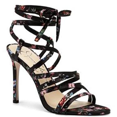 Imagem de Jessica Simpson Sandália feminina Jexilla salto alto, Preto Multi, 5.5