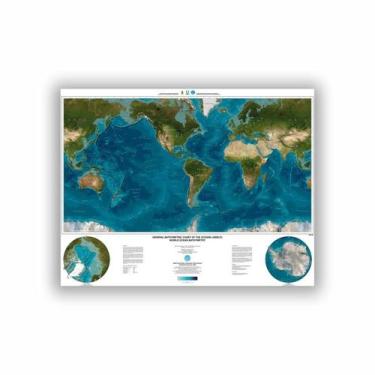 Imagem de Mapa Mundi Parede Painel Lona 08 - Micro Oficina