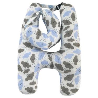 Imagem de Almofada De Carro Travesseiro H Encosto Viagem Nuvem ul - Gabriela Mar