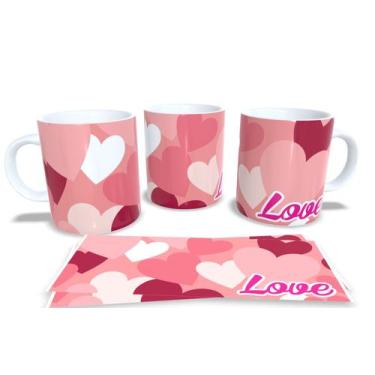 Imagem de Canecas Personalizadas Dia dos Namorados - Estampa Sublimada, Mod.145
