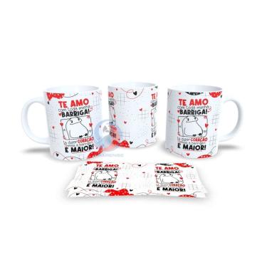 Imagem de Caneca Cerâmica Personalizada Dia dos Namorados / Casal - Modelo 785110