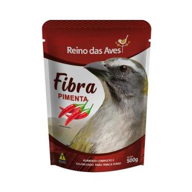Imagem de Ração Reino das Aves Fibra Pimenta para Pássaros - 500g