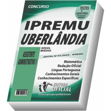 Imagem de Apostila IPREMU Uberlândia - Assistente Administrativo I - CURSO OFICI