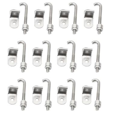 Imagem de Tarraxas Fixa P/ Pandeiro Tamborim Com 12 Pares Completos - Izzo