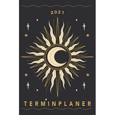 Imagem de Terminplaner 2021: DIN A5 Kalender von 01/2021 - 12/2021 1 Tag = 1 Seite mit großem Tageskalender und großartiger Übersicht. Monatsübersicht, ... / Mystisch Zauberer heartbeat herzschlag