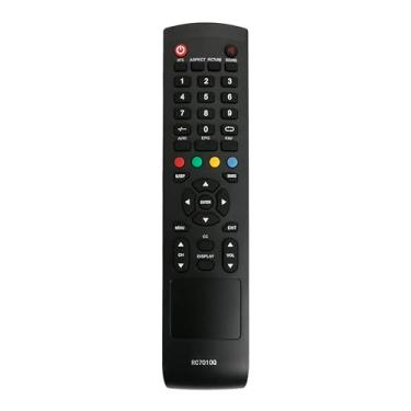 Imagem de Controle remoto de substituição RC7010Q adequado para Quasar HD LED TV SQ3202 SQ5002 SQ5003 SQ2400 SQ4005M SQ240W SQ3204