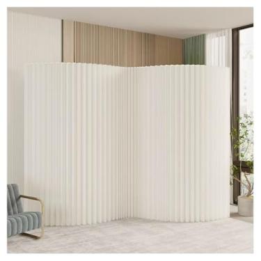 Imagem de Biombos e Divisórias Divisor De Sala De Parede De Papel De Divisória De Tela De Privacidade Dobrável Para Decoração E Separação, Escritório E Estúdio Divisor De Tela Flexível Independente, Portátil E