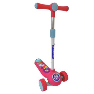 Imagem de Patinete Infantil Com Luz e Som - Velorad, Rosa