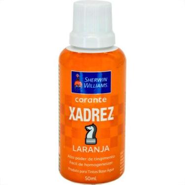 Imagem de Corante Para Tinta Xadrez Laranja (50Ml) - Kit C/12 Pecas - SHERWIN WI