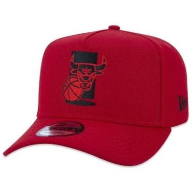 Imagem de BONE 9FORTY A-FRAME NBA CHICAGO BULLS CORE ABA CURVA ABA CURVA SNAPBACK VERMELHO NEW ERA-Masculino