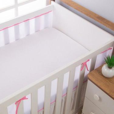 Imagem de Tela Respirável para Berço - Miguel Baby, Rosa