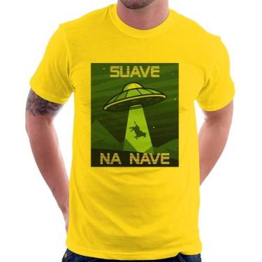 Imagem de Camiseta Suave na nave - Foca na Moda, Amarelo, GG