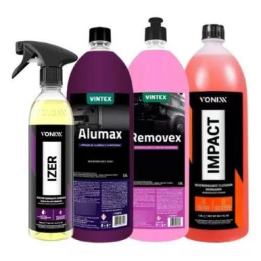Imagem de Alumax limpa aluminio removex para chassi limpa rodas impact - marca, 