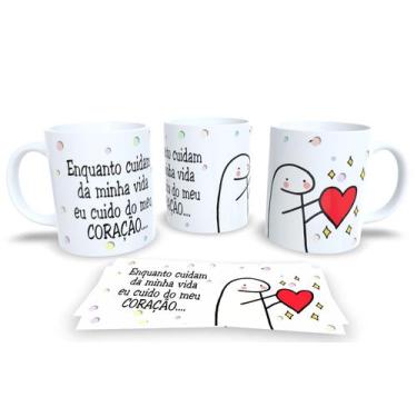 Imagem de Caneca de Porcelana Personalizada Flork Frases Engraçadas, Divertidas 