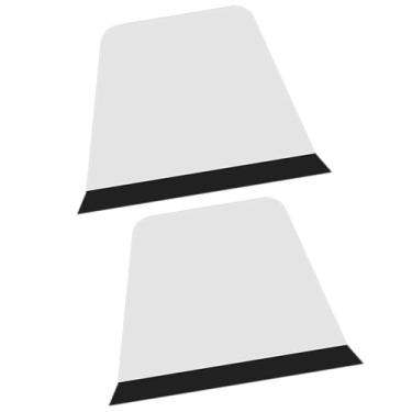 Imagem de menolana 2 peças dossel tenda paredes laterais popup dossel paredes laterais oxford pano instantâneo dossel tenda laterais para jardim ao ar livre quintal, Branco